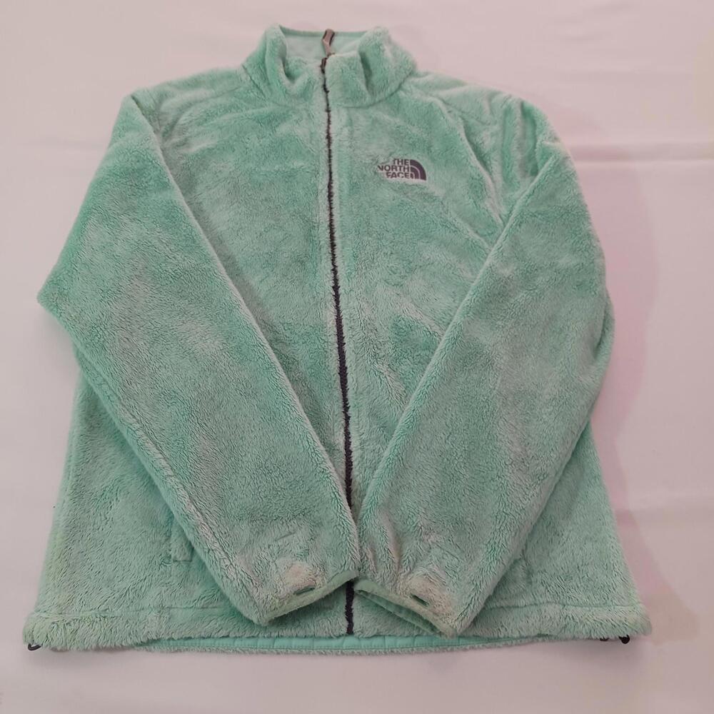 The North Face AAHY Osito Fleece Zip Up Jacket Women's Green Jacket Size Medium